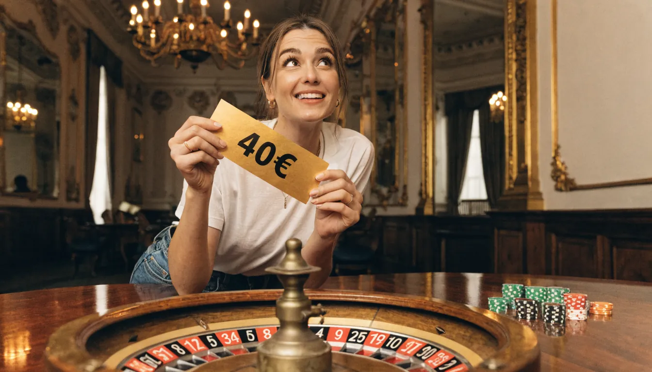40-Euro-Bonus ohne Einzahlung im Casino Österreich